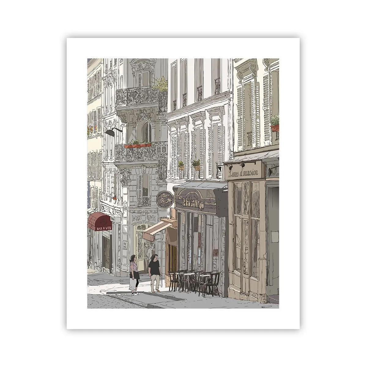 Póster - Alegrías urbanas - 40x50 cm