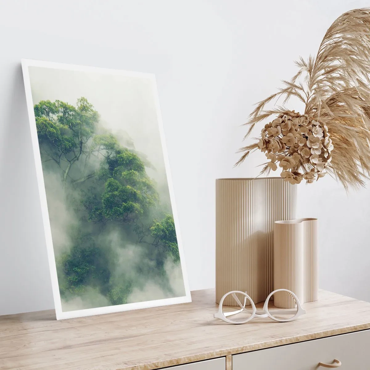 Póster - Envuelto en niebla - 70x100 cm