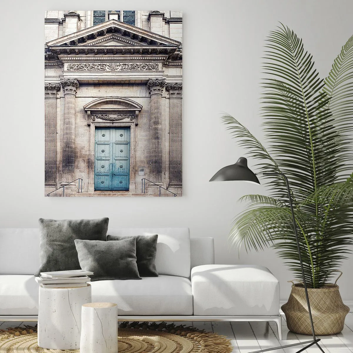 Cuadro sobre vidrio - Impresiones sobre Vidrio - Puerta al mundo espiritual - 80x120 cm