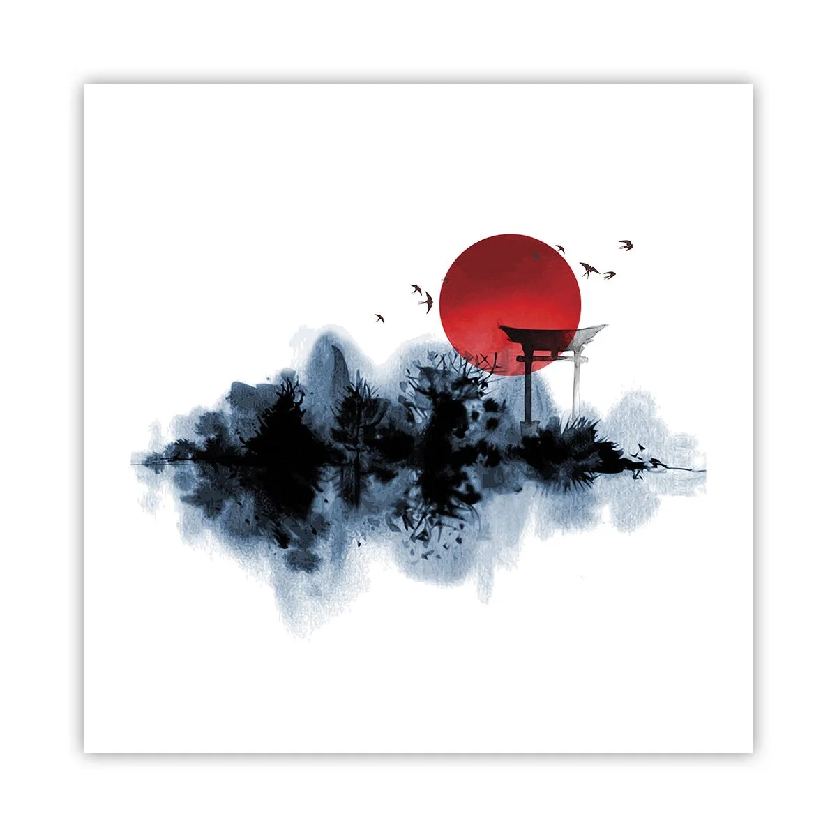 Póster - Visión japonesa - 50x50 cm