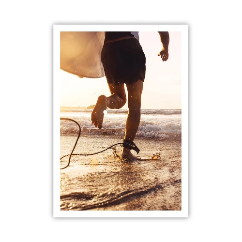 Póster - Para enfrentar la ola - 70x100 cm