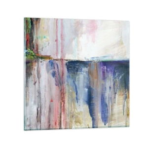 Cuadro sobre vidrio - Impresiones sobre Vidrio - Impresiones y asociaciones de colores - 40x40 cm