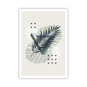 Póster - Naturaleza y geometría - 70x100 cm