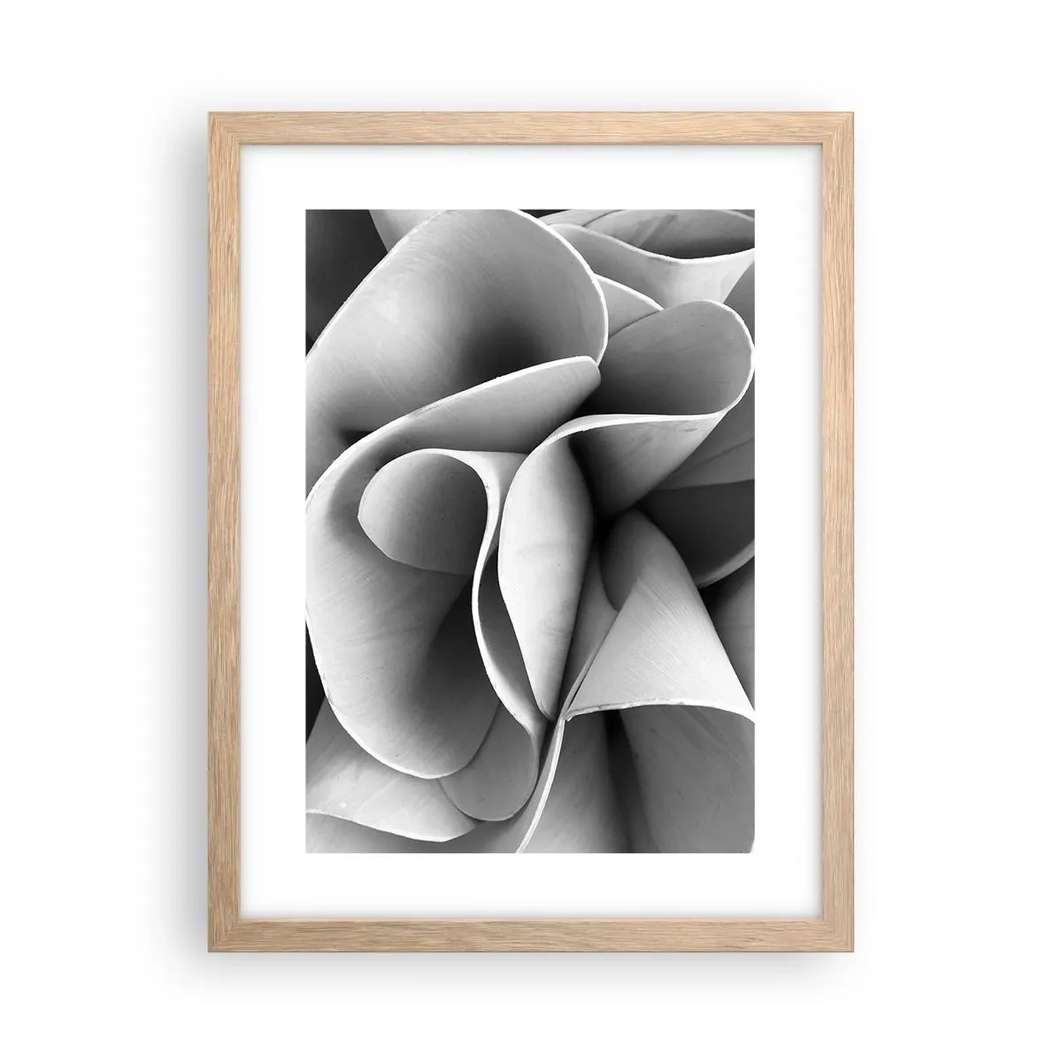 Póster en marco roble claro - Sucede en el espacio - 30x40 cm