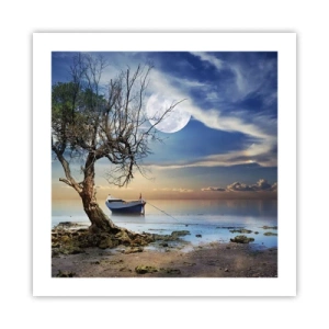 Póster - ¿Es el final o el principio? - 50x50 cm