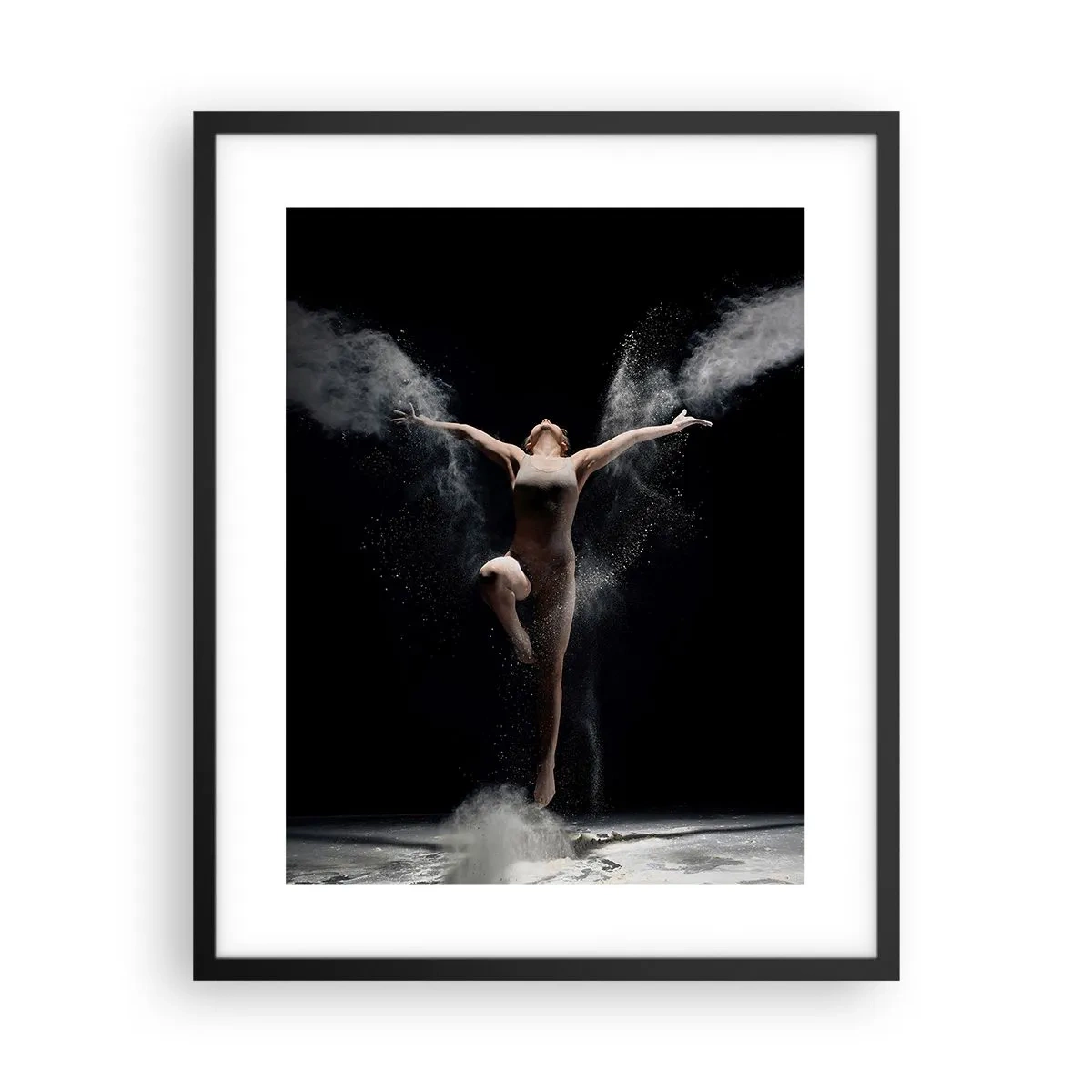 Póster en marco negro - Los duendes existen - 40x50 cm