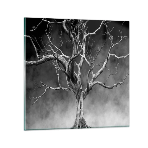 Cuadro sobre vidrio - Impresiones sobre Vidrio - Primordial y sagrado - 40x40 cm