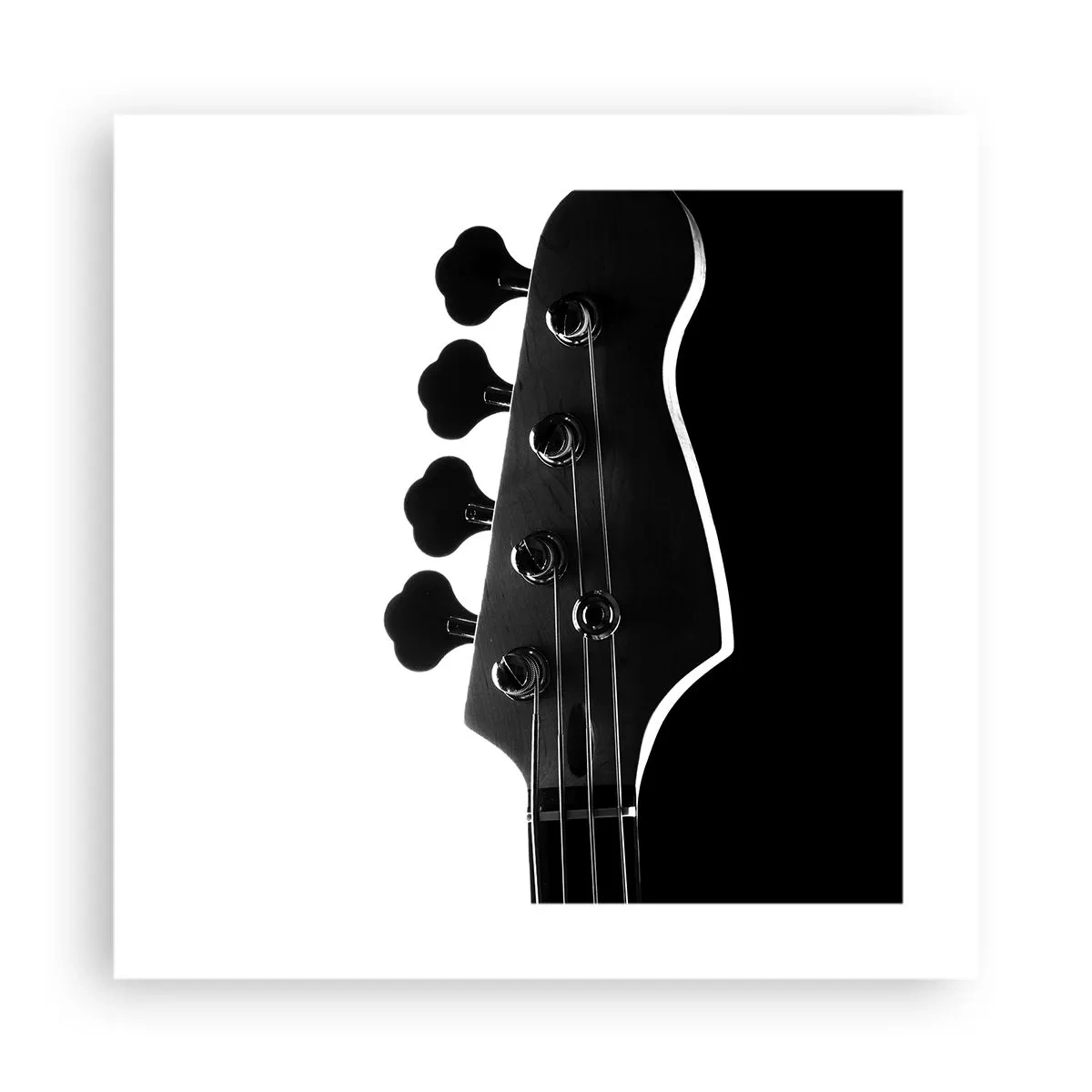 Póster - Silencio musical  - 40x40 cm