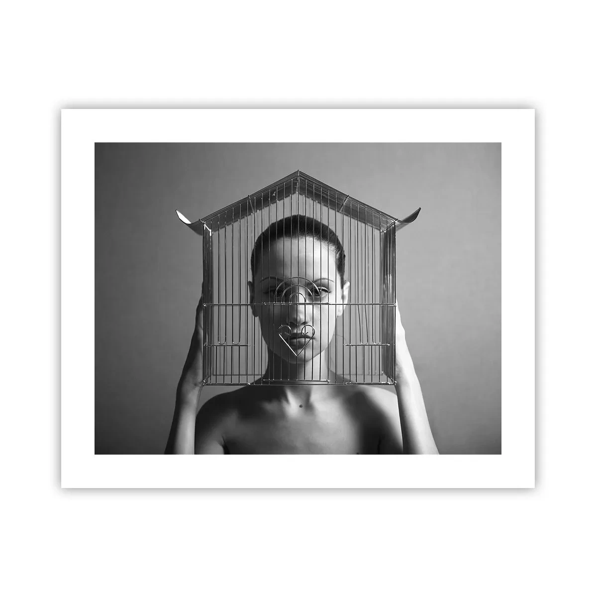 Póster - Un retrato algo surrealista - 50x40 cm