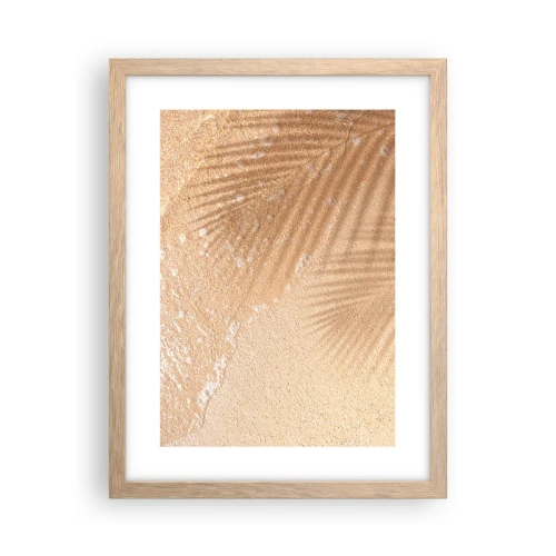 Póster en marco roble claro - La sombra de un verano caluroso - 30x40 cm
