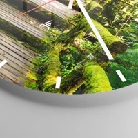 Esfera sin numeración, con rayas