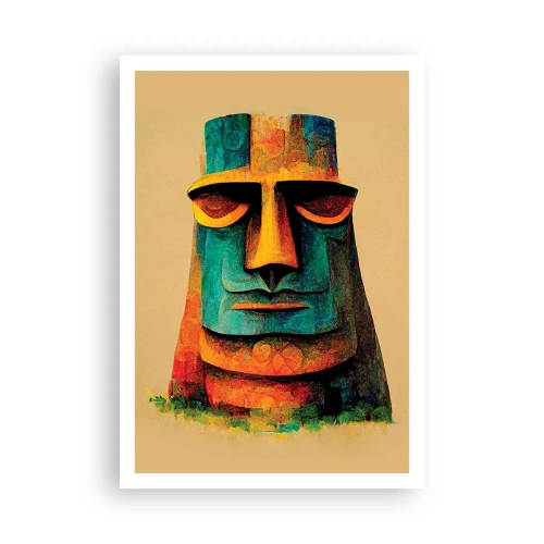 Póster - Escultural, pero simpática - 70x100 cm