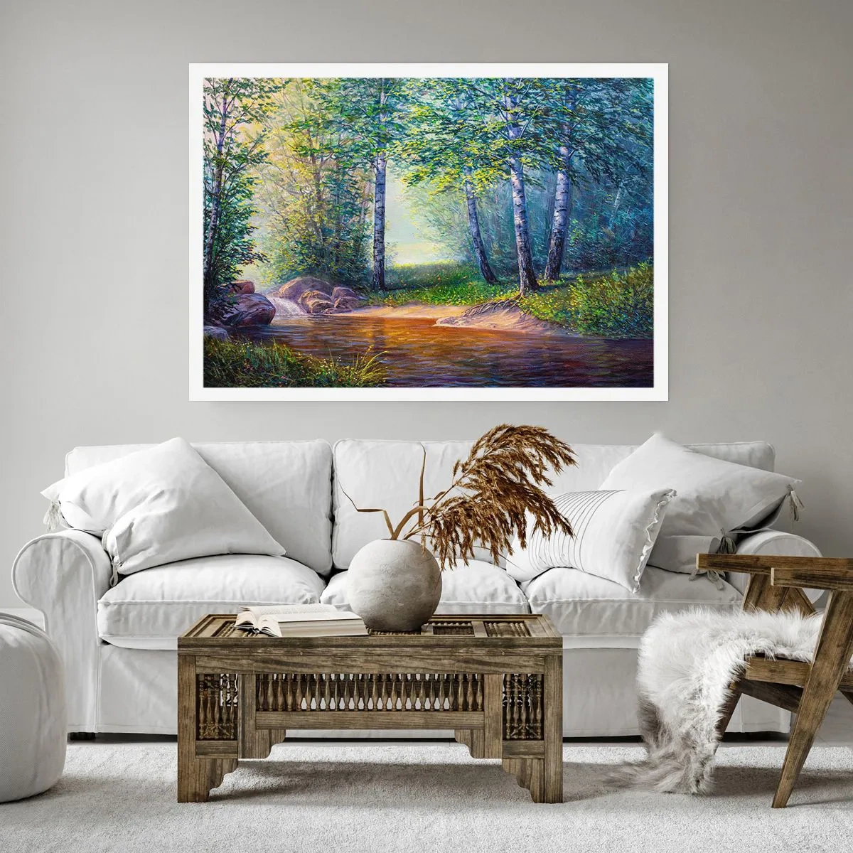 Póster - Paisaje idílico - 40x30 cm