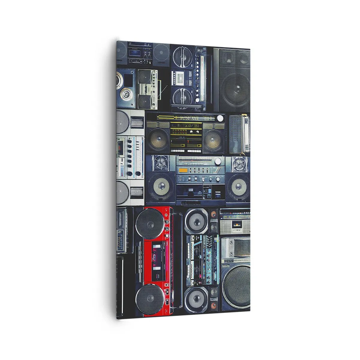 Cuadro sobre lienzo - Impresión de Imagen - Nostalgia de los 80. - 65x120 cm