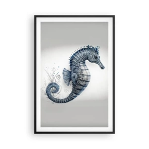Póster en marco negro - Una sutil broma de la naturaleza - 61x91 cm