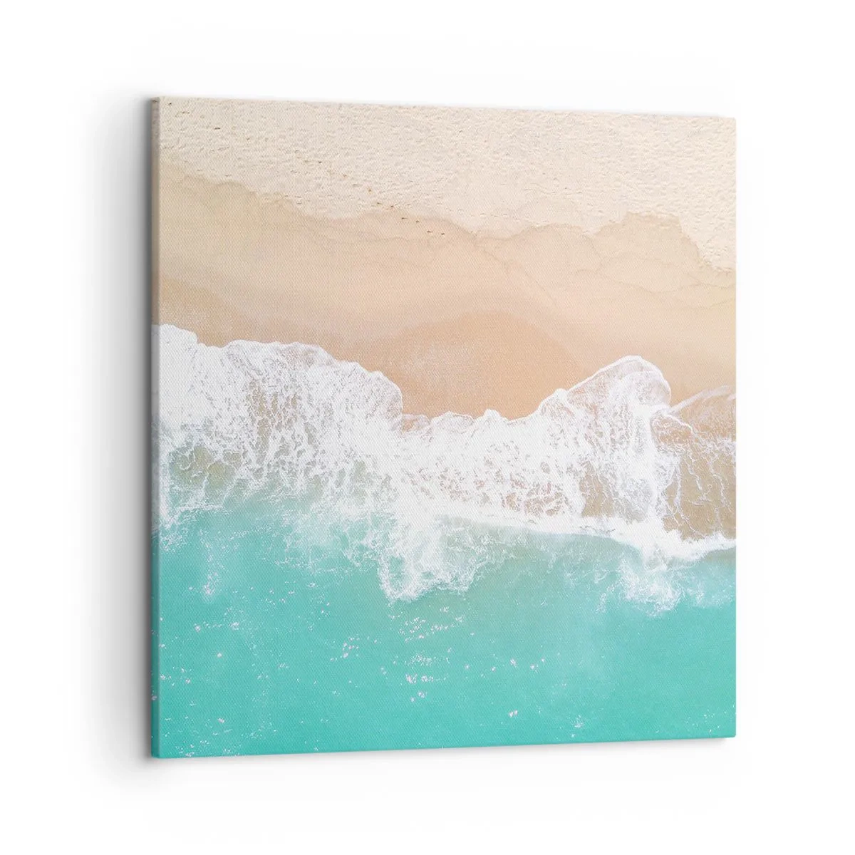 Cuadro sobre lienzo - Impresión de Imagen - Un toque acariciador - 50x50 cm