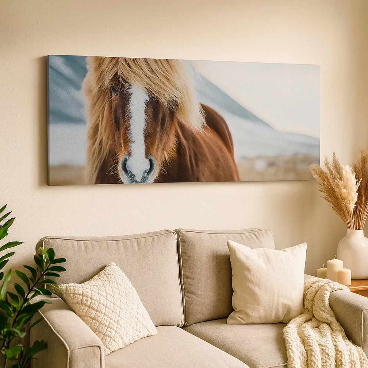 Cuadro sobre lienzo - Impresión de Imagen - ¿Puedes sentir la libertad? - 30x30 cm