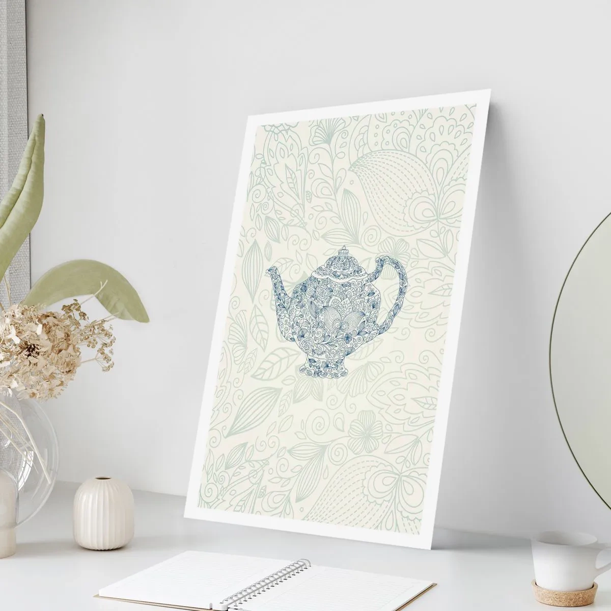 Póster - El encanto del té - 70x100 cm