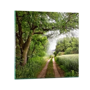 Cuadro sobre vidrio - Impresiones sobre Vidrio - Ensueño - 70x70 cm