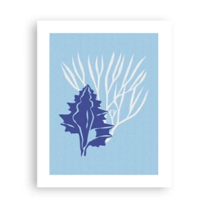 Póster - Formas frondosas - 40x50 cm