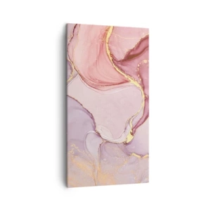 Cuadro sobre lienzo - Impresión de Imagen - Caricia de colores - 45x80 cm