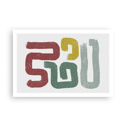 Póster - En un idioma desconocido - 91x61 cm