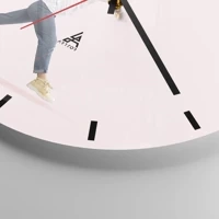 Esfera sin numeración, con rayas