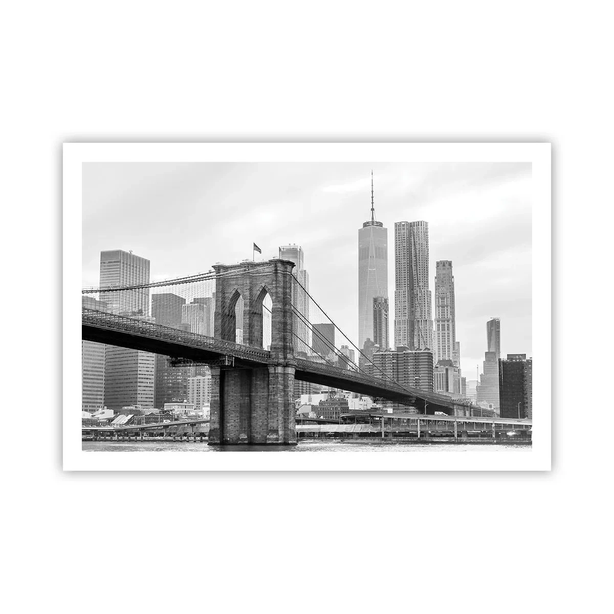 Póster - Vibraciones de Nueva York - 91x61 cm