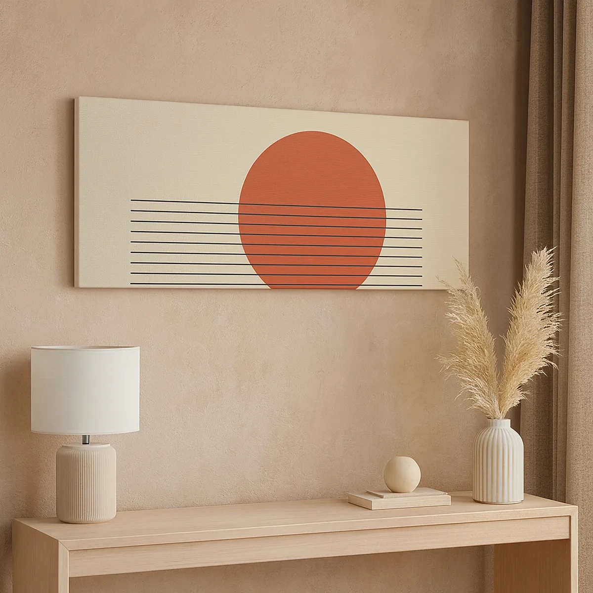 Cuadro sobre lienzo - Impresión de Imagen - Cruzando el círculo - 30x30 cm