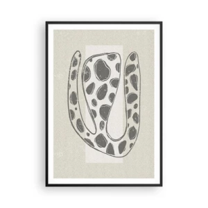 Póster en marco negro - Una criatura extraña - 70x100 cm