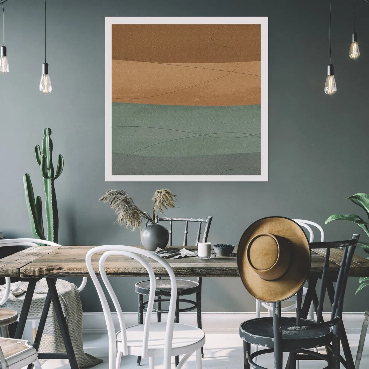 Póster - Composición horizontal - 60x60 cm