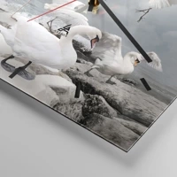 Esfera sin numeración, con rayas