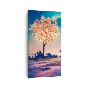 Cuadro sobre lienzo - Impresión de Imagen - La naturaleza perdura - 65x120 cm