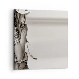 Cuadro sobre lienzo - Impresión de Imagen - Libertad natural - 70x70 cm