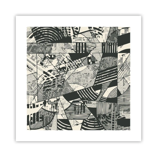 Póster - La dinámica del presente - 40x40 cm