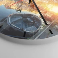 Esfera sin numeración, con rayas