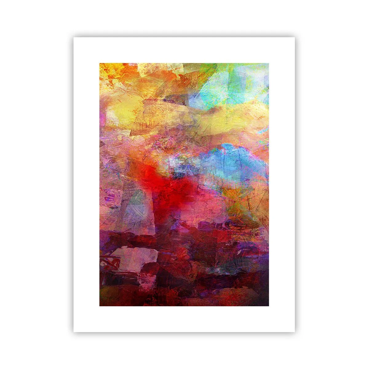 Póster - Mira dentro del arco iris - 30x40 cm