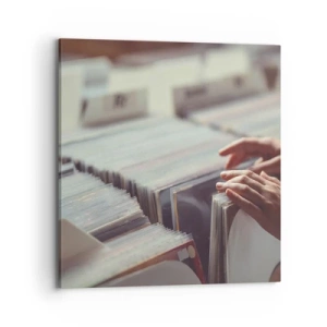 Cuadro sobre lienzo - Impresión de Imagen - En busca de emociones - 70x70 cm