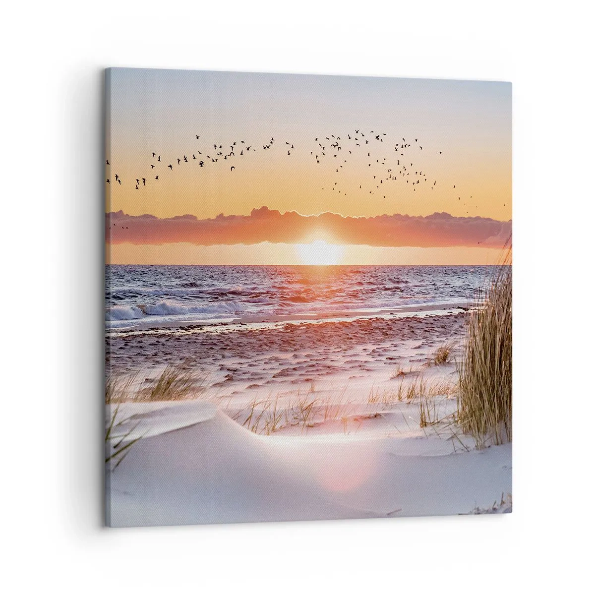 Cuadro sobre lienzo - Impresión de Imagen - Paisaje horizontal - 50x50 cm