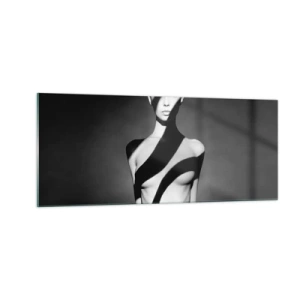 Cuadro sobre vidrio - Impresiones sobre Vidrio - En la luz y en la sombra - 100x40 cm