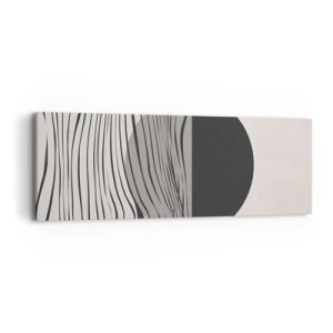 Cuadro sobre lienzo - Impresión de Imagen - Media composición - 90x30 cm