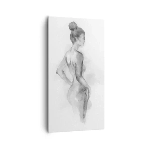 Cuadro sobre lienzo - Impresión de Imagen - Tan hermosa como la pintura - 55x100 cm