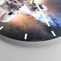 Esfera sin numeración, con rayas