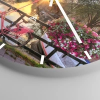 Esfera sin numeración, con rayas