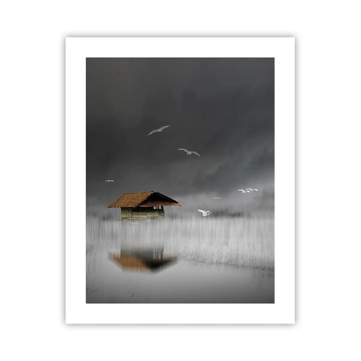 Póster - Resguardo de la lluvia - 40x50 cm