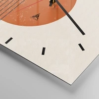 Esfera sin numeración, con rayas