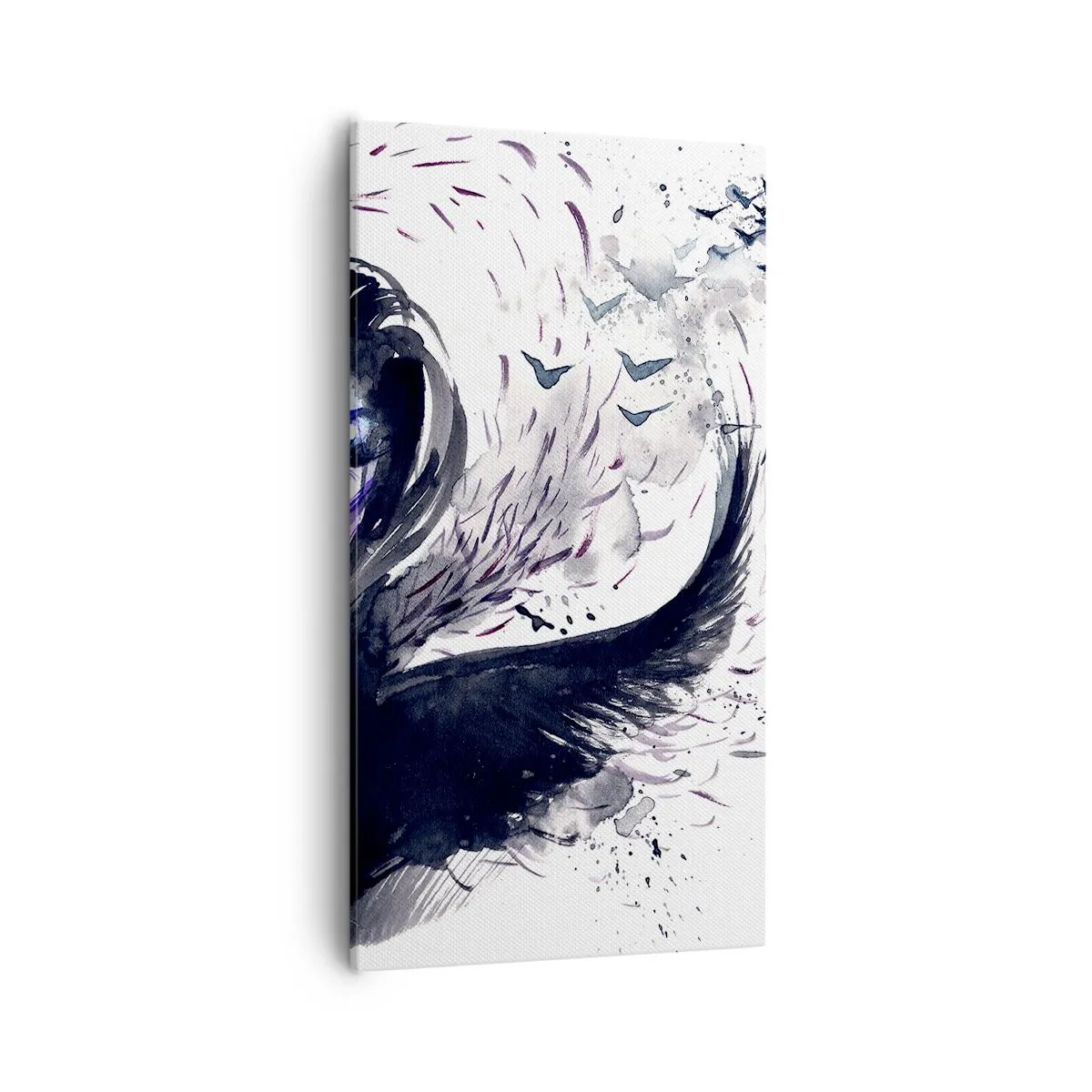 Cuadro sobre lienzo - Impresión de Imagen - Demoníaca y hermosa - 55x100 cm