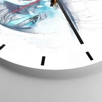 Esfera sin numeración, con rayas