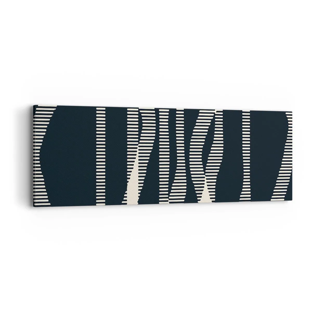 Cuadro sobre lienzo - Impresión de Imagen - Un intento de romper la oscuridad - 90x30 cm