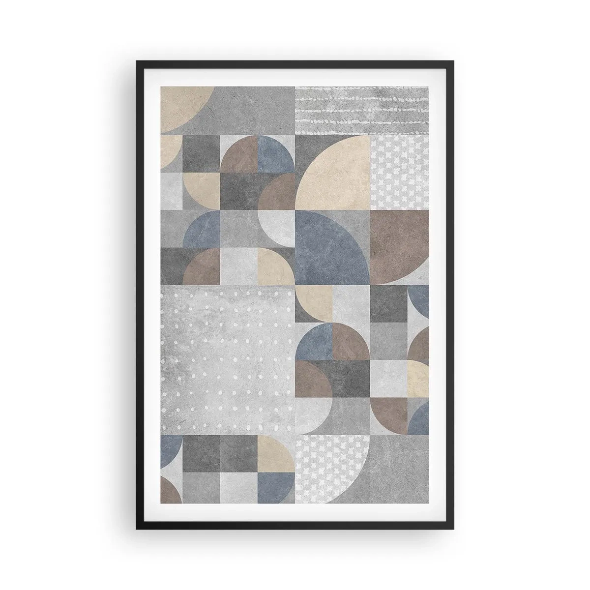 Póster en marco negro - Fantasía cerámica - 61x91 cm